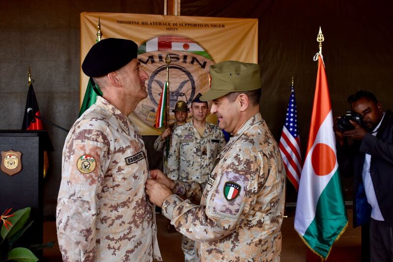 MISIN, nuovo Comandante della Missione Italiana di Supporto in Niger 7