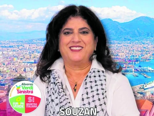 La sinistra lancia la "palestinese napulitana" che esalta i terroristi