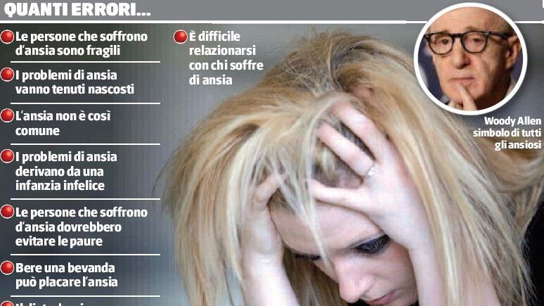 I luoghi comuni sull'ansia mettono ancora più ansia