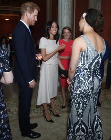 Meghan Markle elegante tra i futuri leader 11