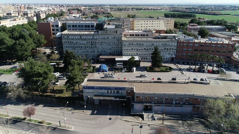 Foggia, le immagini del reparto Covid dell'ospedale Riuniti 10