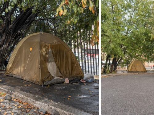 Accampamento, rifiuti e degrado. Così Roma accoglie i turisti