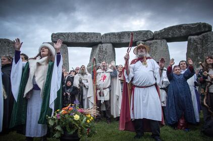 A Stonehenge si celebra l'equinozio di autunno 1