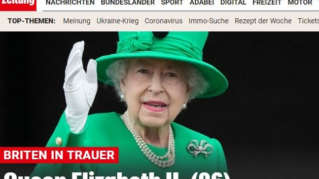 La morte di Elisabetta II vista dai giornali di tutto il mondo