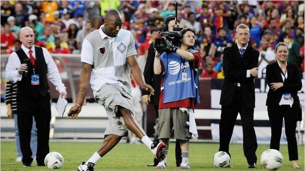 Per l'Italia Mondiale, Kobe Bryant tifoso illustre