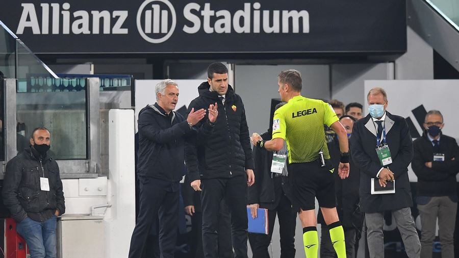 Bufera su Juve-Roma. L'audio rubato tra Orsato e Cristante nel tunnel degli spogliatoi