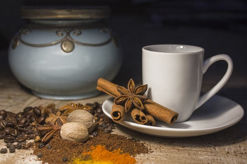 cannella con caffè