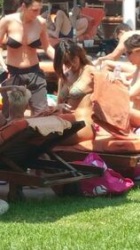 Il bikini hot di Belen Rodriguez in vacanza a Capri 3