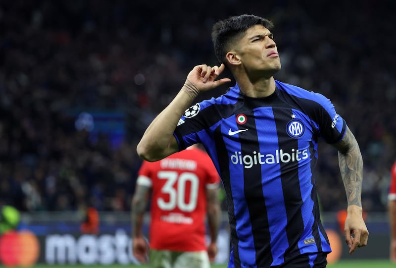 Correa gol Inter Benfica