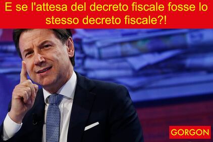 La satira del giorno: l'attesa del decreto fiscale 1