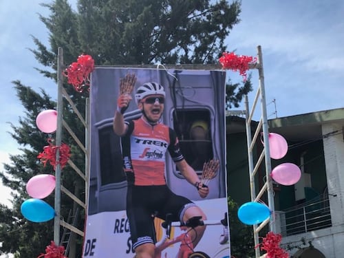La festa per Ciccone al Mulino dopo il Giro d'Italia