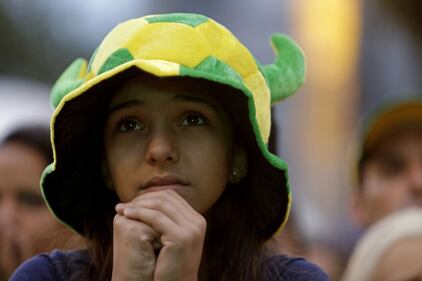 La disperazione dei tifosi brasiliani 28