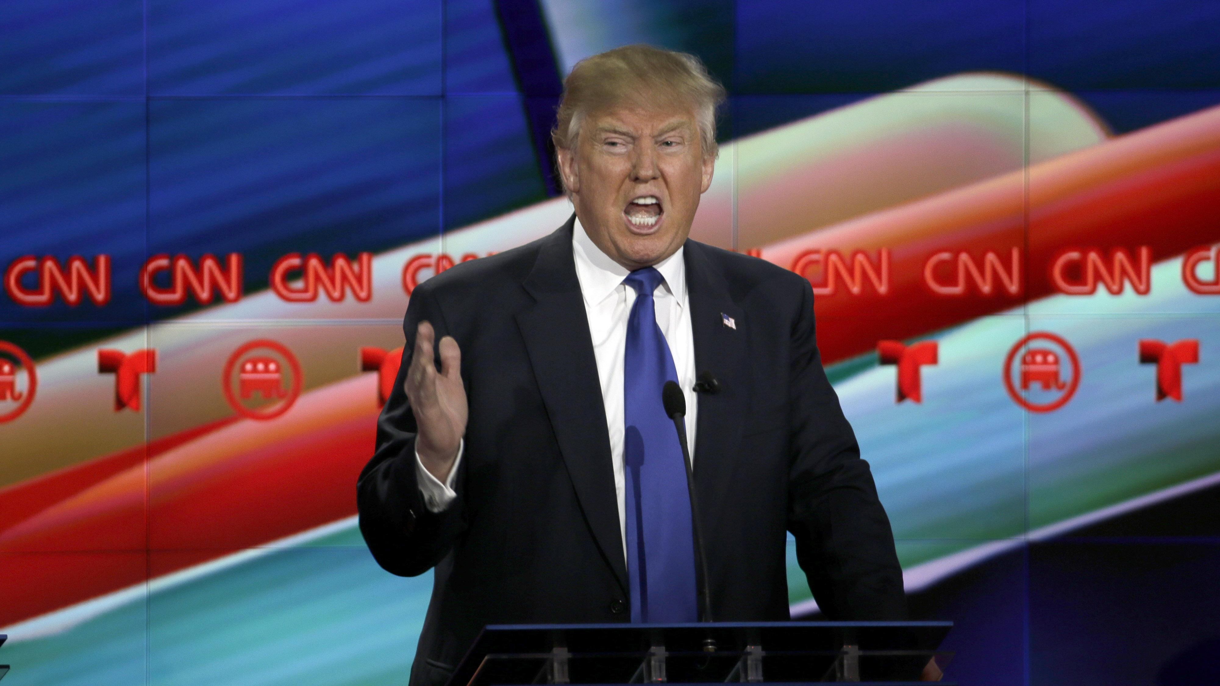 Trump boicottato dai suoi ma lui continua a vincere