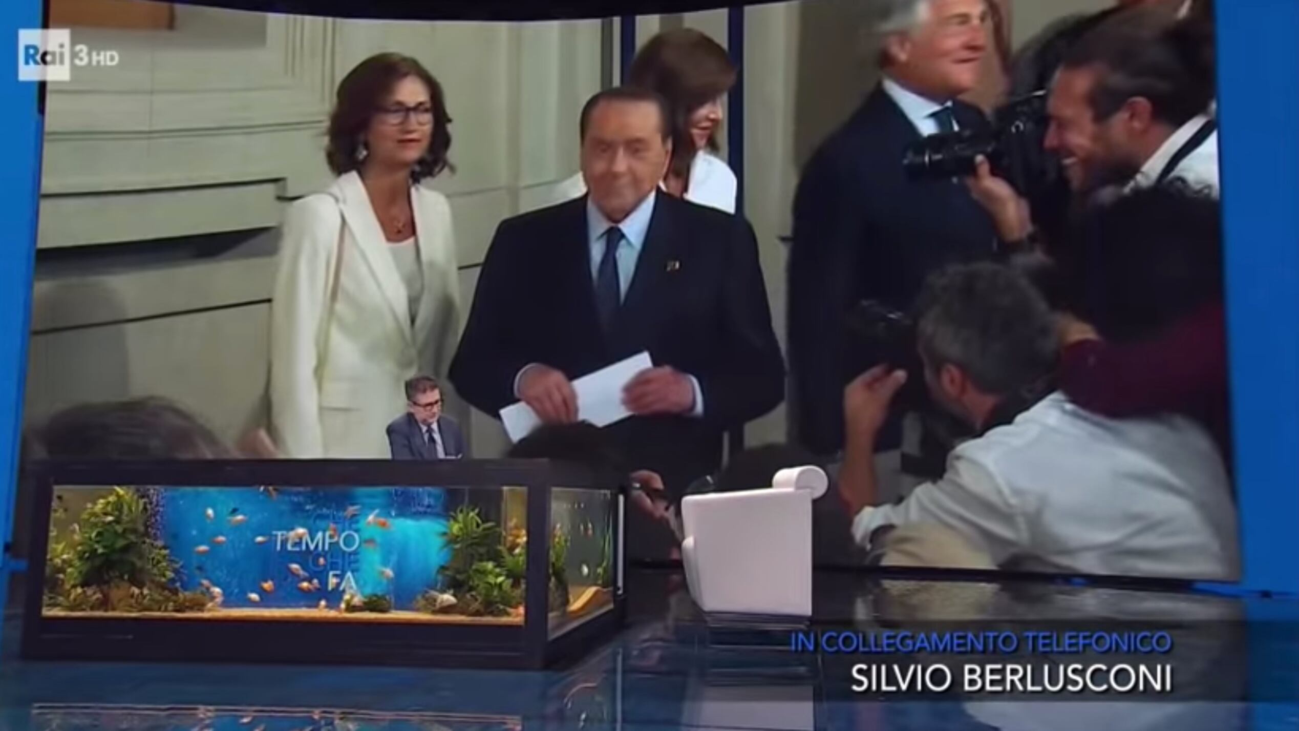 Dagli Usa alla pandemia, Berlusconi in tv da Fazio dà indicazioni al governo