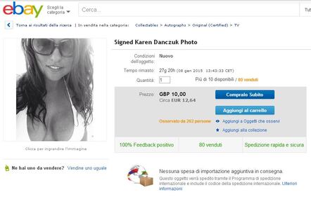 La moglie del politico inglese si fotografa il seno e vende le immagini su ebay 4