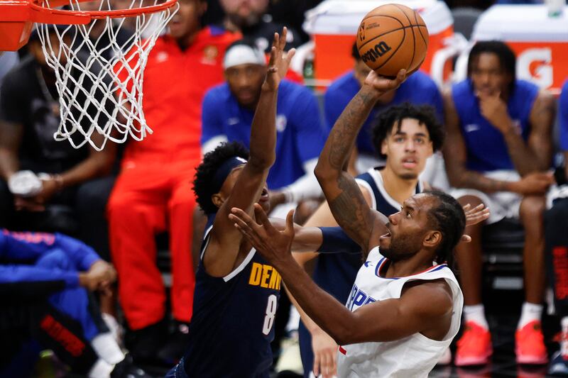 Leonard Nuggets Clippers