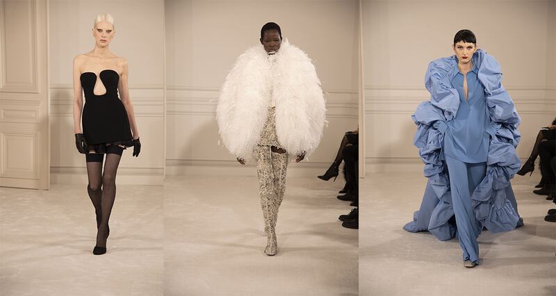 Valentino, modelli sfilata