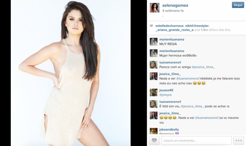 Selena Gomez su Instagram, le foto sexy 7