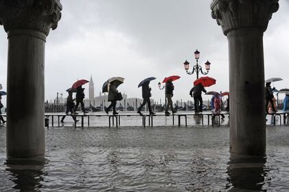 Acqua alta a Venezia 4