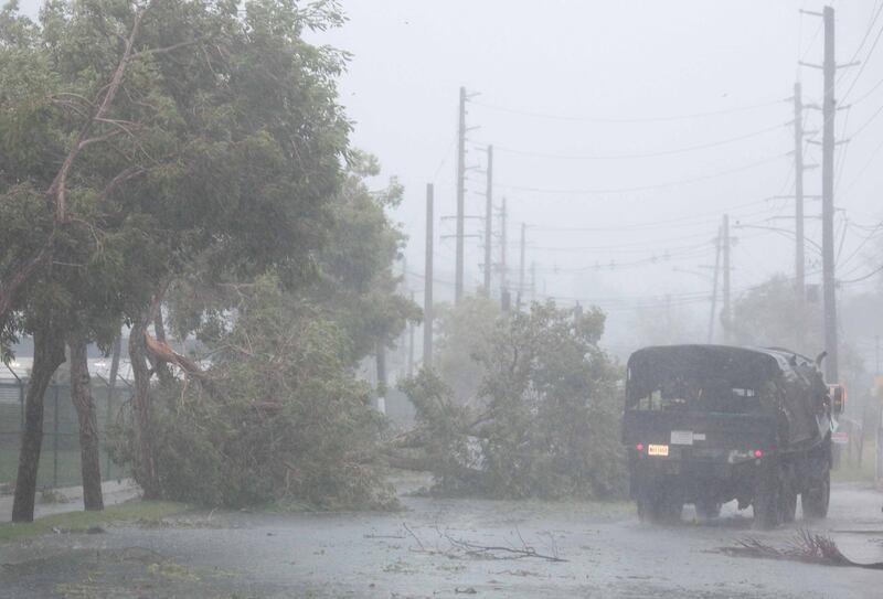 Caraibi devastati dall'uragano Irma 3
