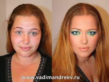Vadim Andreev: il make-up artist dei miracoli "Before and after" 4