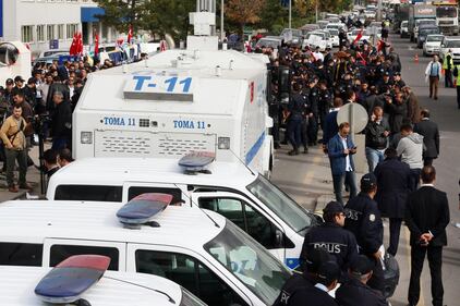 In Turchia si sfila per la libertà di stampa 23