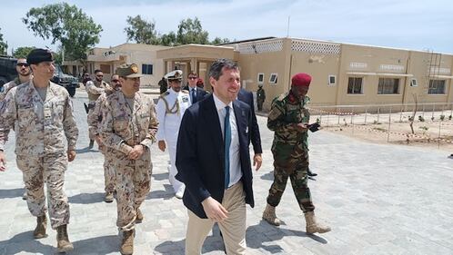 La visita della delegazione della Difesa italiana nel Corno d'Africa 3
