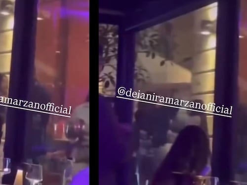 Belen Rodriguez e la rissa al ristorante a Milano: adesso spunta il video