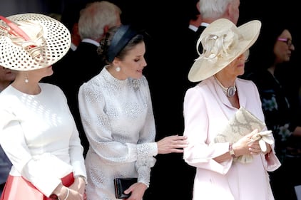 Kate Middleton alla parata per l'Ordine della Giarrettiera: foto 8
