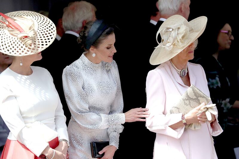 Kate Middleton alla parata per l'Ordine della Giarrettiera: foto 8