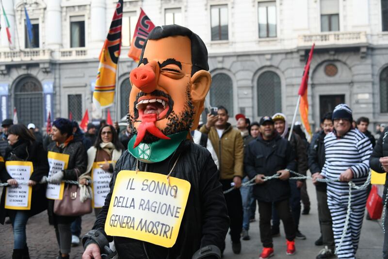 Fantoccio Salvini