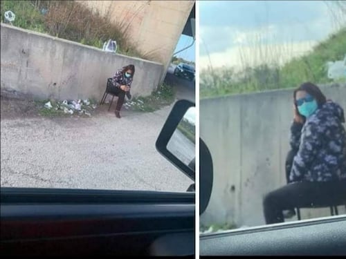 Le prostitute in strada (ma con le mascherine)