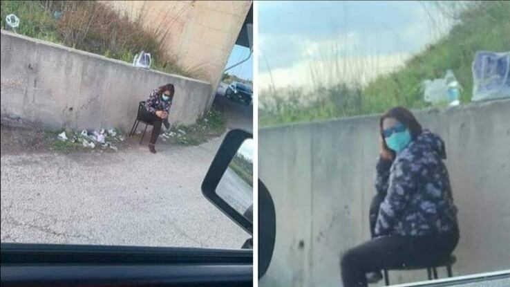 Le prostitute in strada (ma con le mascherine)