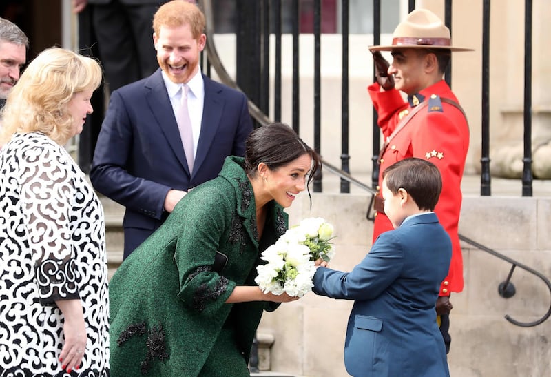 Meghan Markle e il Principe Harry, l'omaggio alle vittime: foto 5