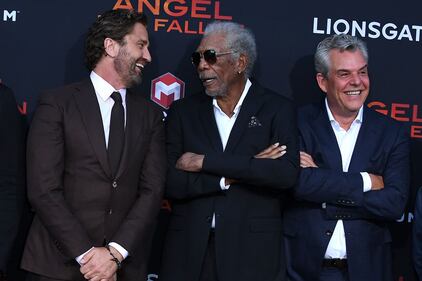 Gerard Butler alla premiere del film "Angel Has Fallen" 2