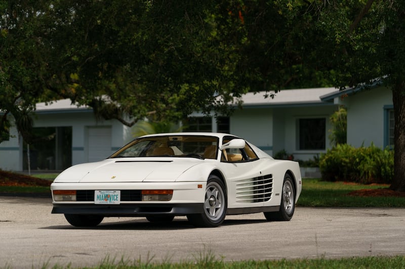 La Testarossa di "Miami Vice"