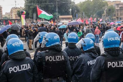 Manifestazione per la palestina di Roma 11