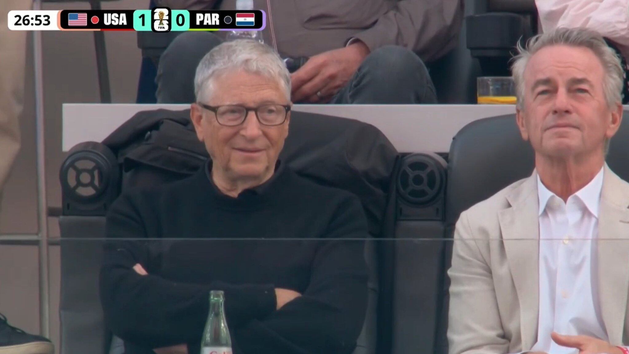 Bill Gates scambiato per Steve Jobs, clamorosa gaffe del TG1 ai Mondiali