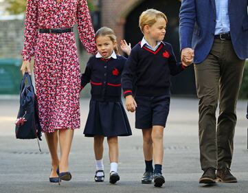 Il primo giorno di scuola della Principessa Charlotte: foto 7