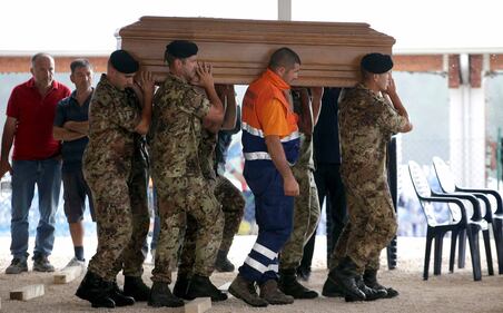 Funerali solenni ad Amatrice 4