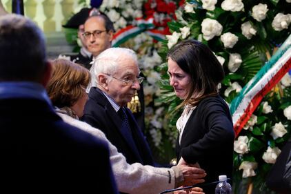 Amato e la vedova di Frattini