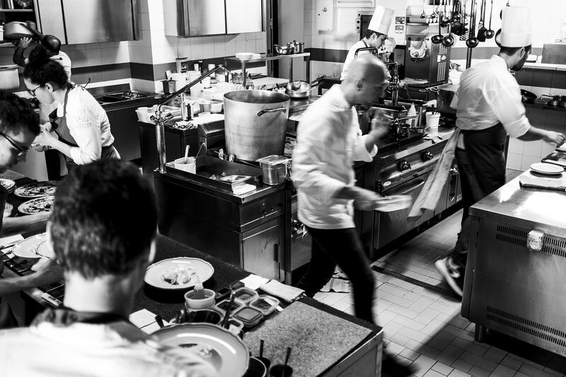 Lido 84, la cucina