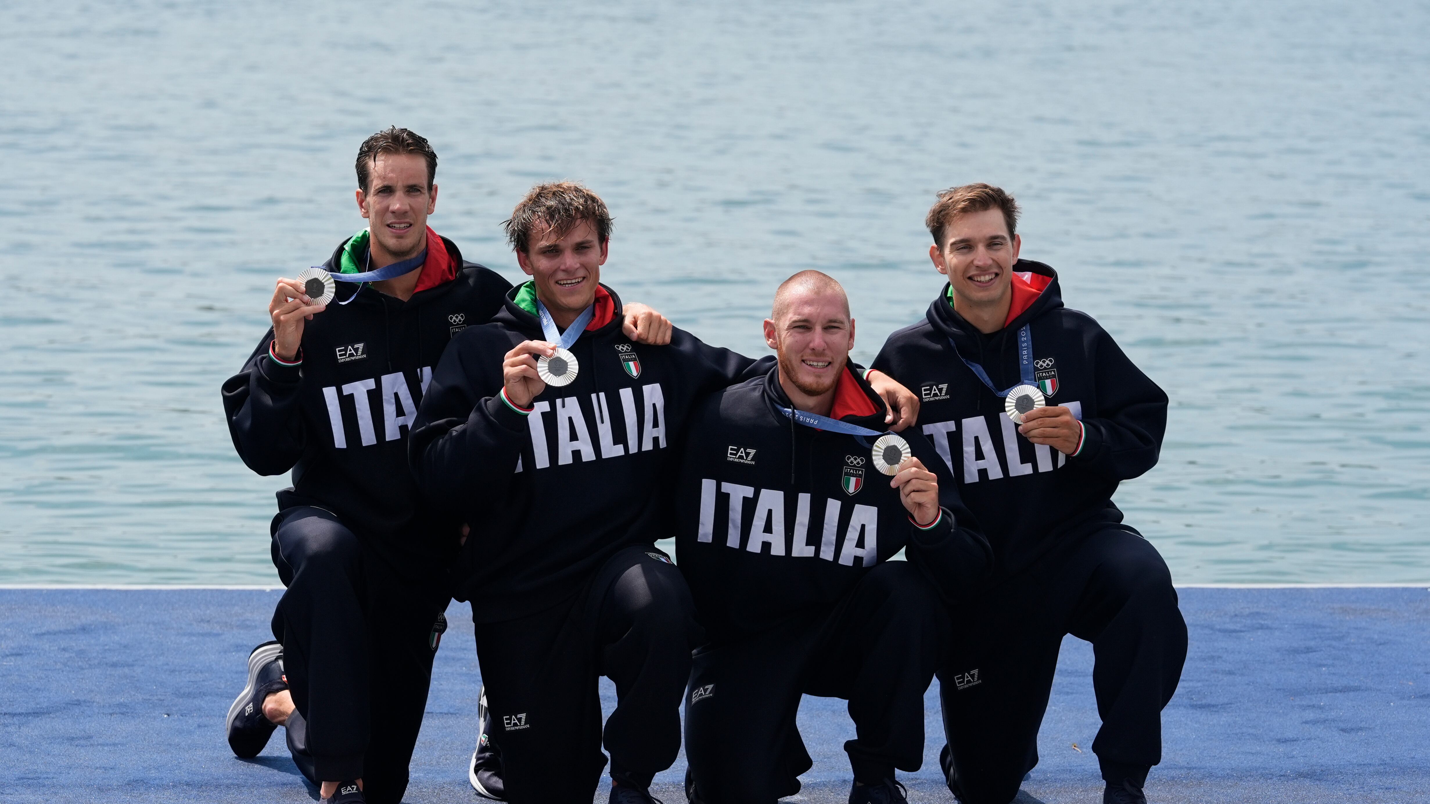 Canottaggio, per l'Italia argento nel quattro di coppia: sul podio dopo 16 anni
