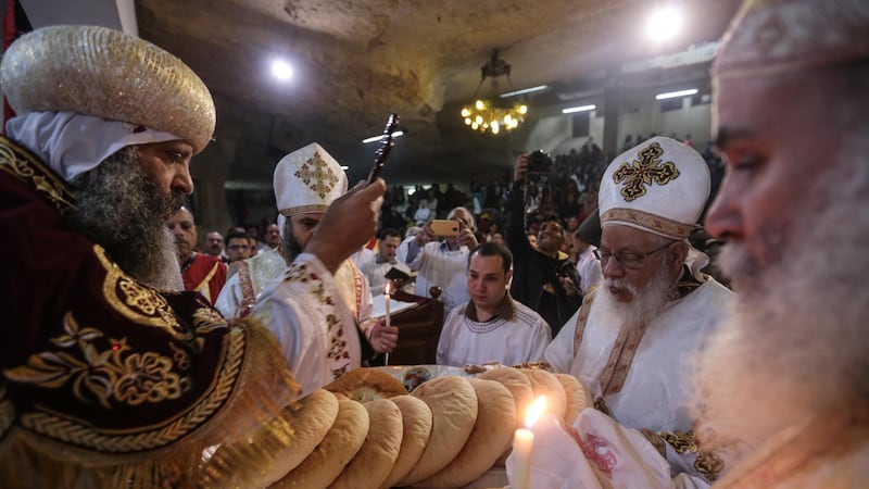 Egitto, la messa di Natale alla Chiesa di San Simeone 6