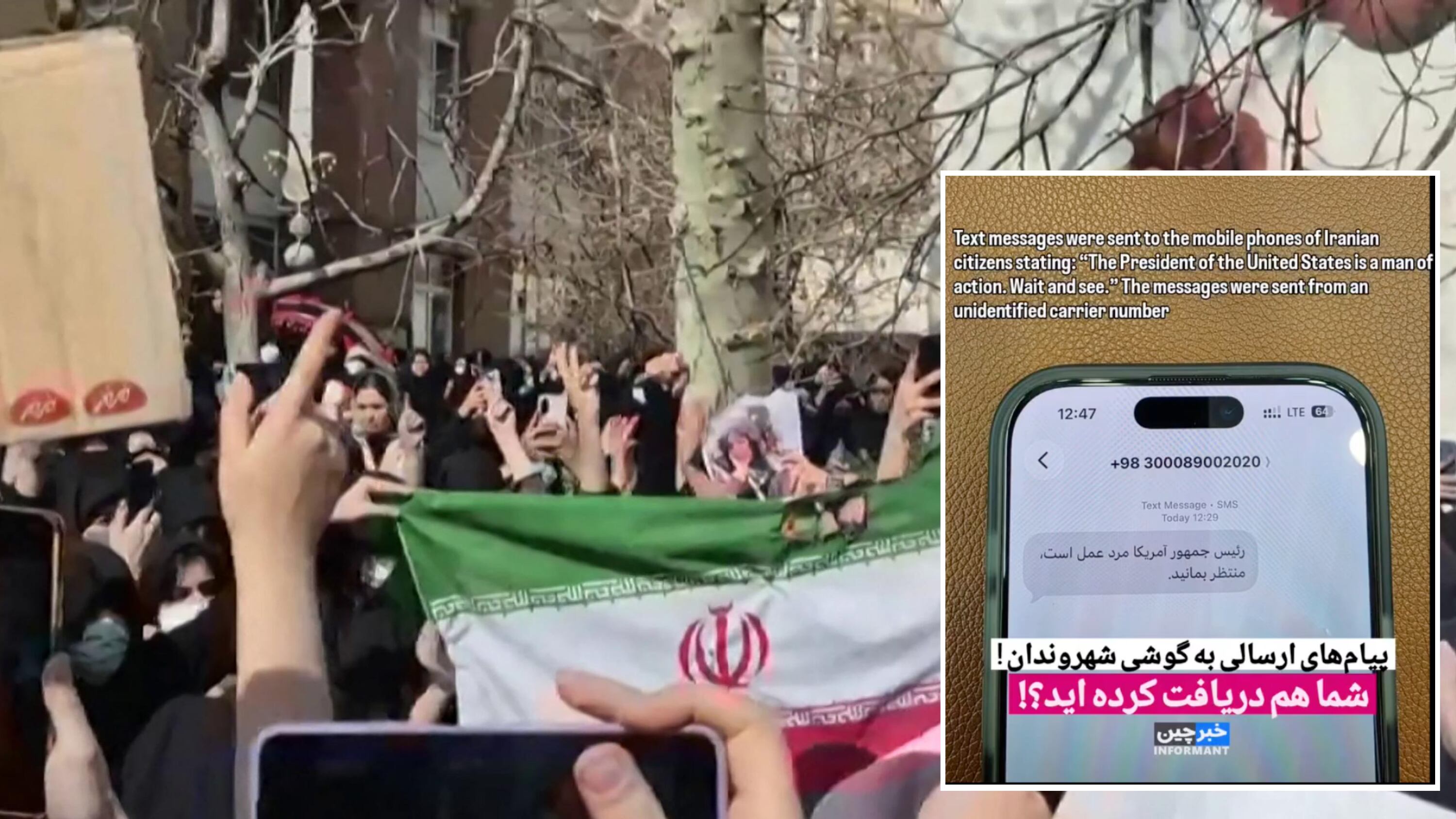 Iran, tornano le proteste. E spunta un sms misterioso ai manifestanti: "Trump uomo d'azione. Aspettate"