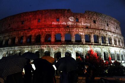 Il Colosseo si tinge del sangue dei martiri cristiani 1