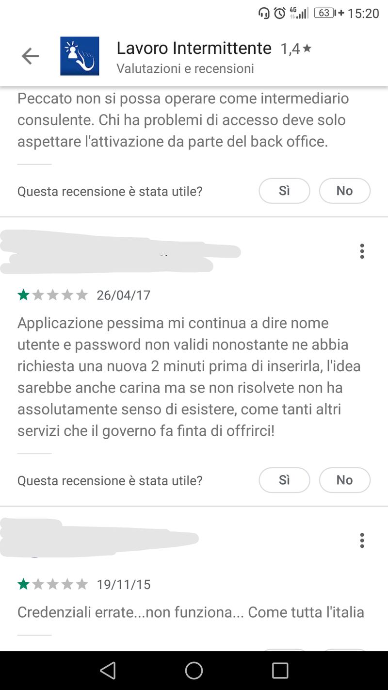 L'app trova lavoro del Ministero non funziona: la rabbia degli utenti 4