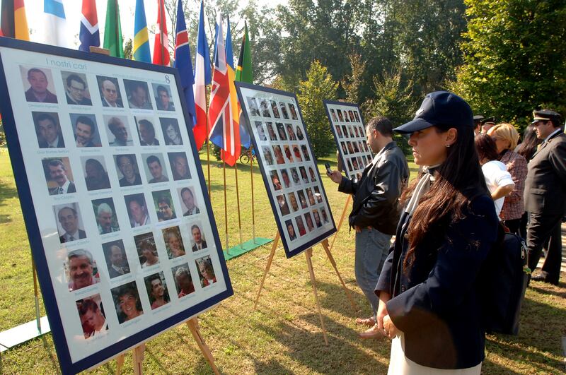 Commemorazione al Parco Forlanini