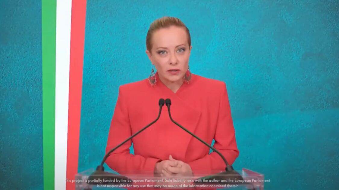 Meloni alla convention di Vox: "Non cadremo nella loro trappola"