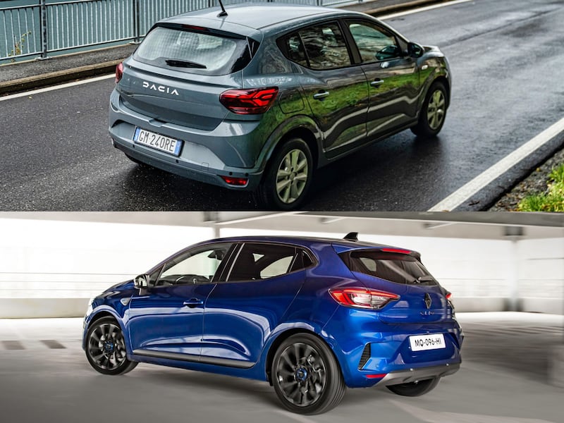 Foto Sandero VS Clio